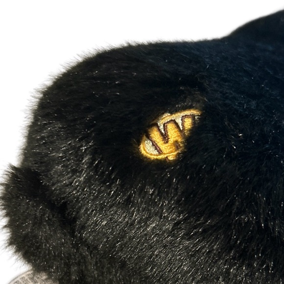 Webkinz Ganz Black Bear With Brown Nose Six Inch Collectible Stuffed Animal - Picture 3 of 4